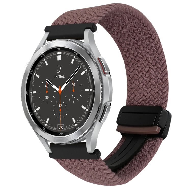 20mm Magnetic Buckle Braided Watch Strap, For Samsung Galaxy Watch 4, For Samsung Galaxy Watch 4 Classic