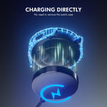 ENKAY Hat-Prince Electroplated Hard PC Case + 0.2mm 9H Glass Screen Protector, For Samsung Galaxy Watch7 44mm, For Samsung Galaxy Watch7 40mm