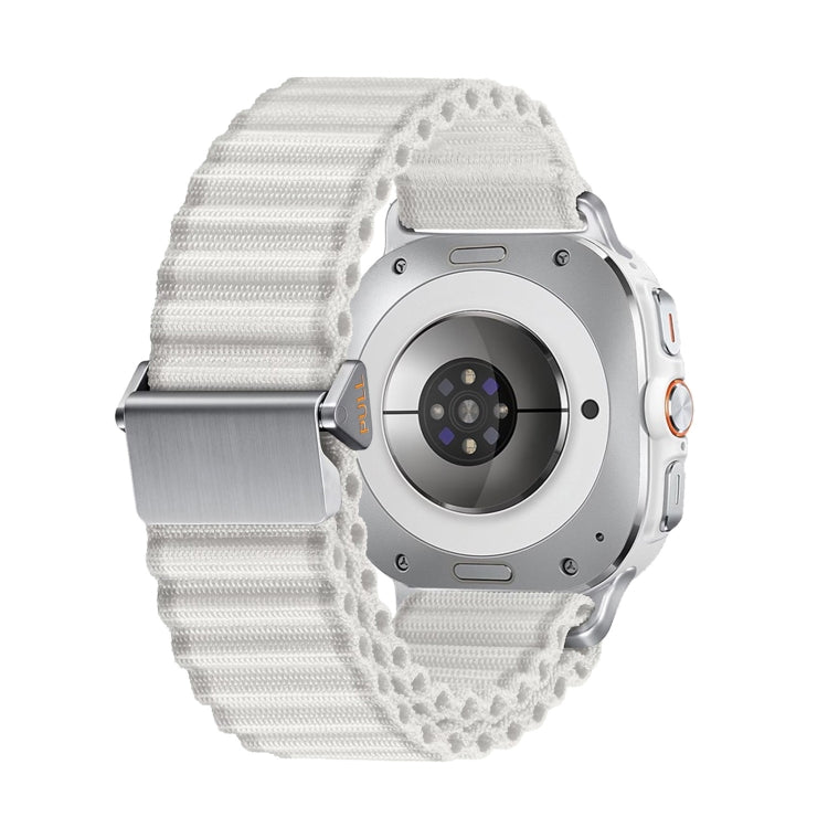 For Samsung Galaxy Watch Ultra 47mm Ocean Style Magnetic Buckle Braided Watch Band