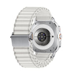 For Samsung Galaxy Watch Ultra 47mm Ocean Style Magnetic Buckle Braided Watch Band