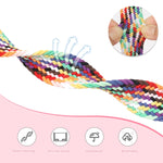 For Samsung Galaxy Watch Ultra 47mm Fold Magnetic Buckle Braided Watch Band