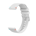 Wavy Dotted Stitched 20mm Silicone Watch Band, For Samsung Galaxy Watch 42mm, For Samsung Gear S2 Classic