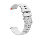 Wavy Dotted Stitched 20mm Silicone Watch Band, For Samsung Galaxy Watch 42mm, For Samsung Gear S2 Classic