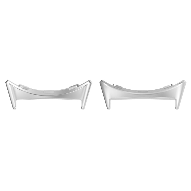 1 Pair Stainless Steel Metal Watch Band Connector, For Google Pixel Watch 3 45mm, For Google Pixel Watch 3 41mm