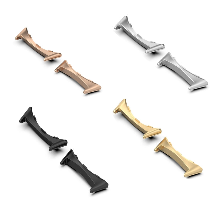 1 Pair Stainless Steel Metal Watch Band Connector, For Google Pixel Watch 3 45mm, For Google Pixel Watch 3 41mm