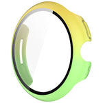 غطاء حماية متكامل من PC + فيلم مقسى للساعات، لساعات Google Pixel Watch 3 مقاس 45 مم، لساعات Google Pixel Watch 3 مقاس 41 مم