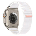 Sea Wave Nylon Hook and Loop Fastener Watch Band, For Apple Watch SE 2022 40mm, For Apple Watch SE 2022 44mm, For Apple Watch Series 7 41mm, For Apple Watch Series 7 45mm, For Apple Watch Series 6 40mm, For Apple Watch Series 6 44mm                    ...
