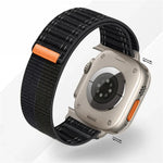 Sea Wave Nylon Hook and Loop Fastener Watch Band, For Apple Watch SE 2022 40mm, For Apple Watch SE 2022 44mm, For Apple Watch Series 7 41mm, For Apple Watch Series 7 45mm, For Apple Watch Series 6 40mm, For Apple Watch Series 6 44mm                    ...
