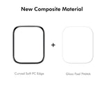 2pcs ENKAY 3D Full Coverage Soft PC Edge PMMA HD Screen Film, For Apple Watch Series 11 / 10 46mm, For Apple Watch Series 11 / 10 42mm