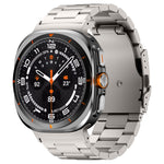 For Samsung Galaxy Watch Ultra 47mm Three Beads Titanium Alloy Metal Watch Band