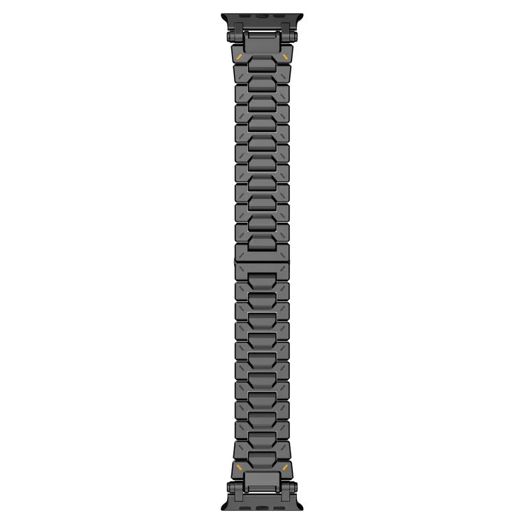 Pathfinder Stainless Steel Metal Watch Band, For Apple Watch Series 10 46mm, For Apple Watch SE 2023 44mm, For Apple Watch Ultra 2 49mm, For Apple Watch Series 9 45mm, For Apple Watch Ultra 49mm, For Apple Watch Series 8 45mm, For Apple Watch SE 2022 4...