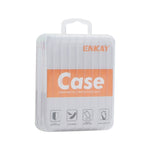 ENKAY Hat-Prince Electroplated Soft TPU Case with Screen Film, For Apple Watch Series 11 / 10 46mm, For Apple Watch Series 11 / 10 42mm