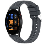 Stripe Texture Silicone 20mm Watch Band, For Samsung Galaxy Watch FE 40mm, For Samsung Galaxy Watch 7 44mm, For Samsung Galaxy Watch 7 40mm, For Samsung Galaxy Watch 6 Classic 47mm
