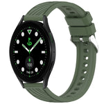 Stripe Texture Silicone 20mm Watch Band, For Samsung Galaxy Watch5 Golf Edition, For Samsung Galaxy Watch 5  44mm, For Samsung Galaxy Watch 5 Pro  45mm, For Samsung Galaxy Watch 5  40mm