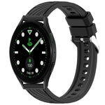 Stripe Texture Silicone 20mm Watch Band, For Samsung Galaxy Watch5 Golf Edition, For Samsung Galaxy Watch 5  44mm, For Samsung Galaxy Watch 5 Pro  45mm, For Samsung Galaxy Watch 5  40mm