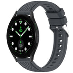 Stripe Texture Silicone 20mm Watch Band, For Samsung Galaxy Watch5 Golf Edition, For Samsung Galaxy Watch 5  44mm, For Samsung Galaxy Watch 5 Pro  45mm, For Samsung Galaxy Watch 5  40mm