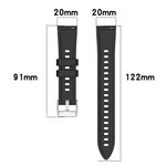 Stripe Texture Silicone 20mm Watch Band, For Samsung Galaxy Watch Active2 44mm, For Samsung Galaxy Watch Active2 40mm