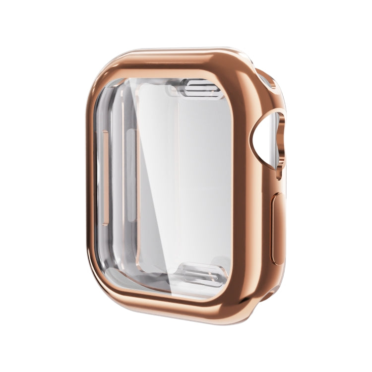 Full Coverage TPU Electroplated Watch Case, For Apple Watch Series 11 / 10 46mm, For Apple Watch Series 11 / 10 42mm