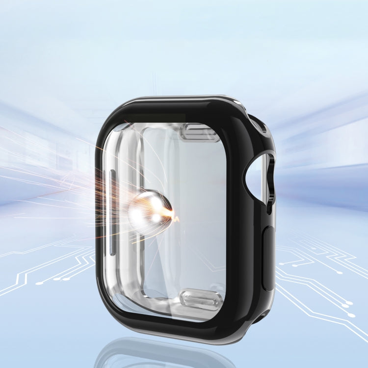 Full Coverage TPU Electroplated Watch Case, For Apple Watch Series 11 / 10 46mm, For Apple Watch Series 11 / 10 42mm