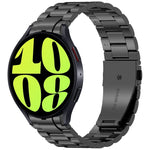 Three Beads Button Quick Release Metal Watch Band, For Samsung Galaxy Watch FE 40mm, For Samsung Galaxy Watch 7 40 / 44mm, For Samsung Galaxy Watch 6 Classic 43 / 47mm, For Samsung Galaxy Watch 6  40 / 44mm, For Samsung Galaxy Watch 5 40 / 44mm        ...