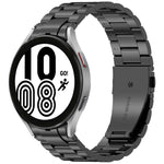 Three Beads Button Quick Release Metal Watch Band, For Samsung Galaxy Watch FE 40mm, For Samsung Galaxy Watch 7 40 / 44mm, For Samsung Galaxy Watch 6 Classic 43 / 47mm, For Samsung Galaxy Watch 6  40 / 44mm, For Samsung Galaxy Watch 5 40 / 44mm        ...