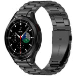 Three Beads Button Quick Release Metal Watch Band, For Samsung Galaxy Watch FE 40mm, For Samsung Galaxy Watch 7 40 / 44mm, For Samsung Galaxy Watch 6 Classic 43 / 47mm, For Samsung Galaxy Watch 6  40 / 44mm, For Samsung Galaxy Watch 5 40 / 44mm        ...