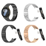 Three Beads Button Quick Release Metal Watch Band, For Samsung Galaxy Watch FE 40mm, For Samsung Galaxy Watch 7 40 / 44mm, For Samsung Galaxy Watch 6 Classic 43 / 47mm, For Samsung Galaxy Watch 6  40 / 44mm, For Samsung Galaxy Watch 5 40 / 44mm        ...