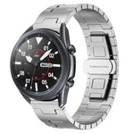 Titanium Alloy 22mm Metal Watch Band, For Samsung Galaxy Gear S3 Frontier, For Samsung Galaxy Watch 3 45mm, For Samsung Galaxy Gear S3 Classic, For Samsung Galaxy Watch 46mm