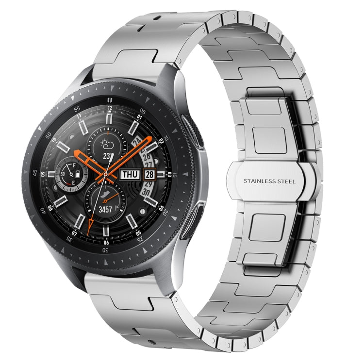 Titanium Alloy 22mm Metal Watch Band, For Samsung Galaxy Gear S3 Frontier, For Samsung Galaxy Watch 3 45mm, For Samsung Galaxy Gear S3 Classic, For Samsung Galaxy Watch 46mm