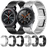 Titanium Alloy 22mm Metal Watch Band, For Samsung Galaxy Gear S3 Frontier, For Samsung Galaxy Watch 3 45mm, For Samsung Galaxy Gear S3 Classic, For Samsung Galaxy Watch 46mm