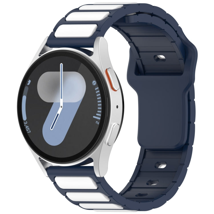 Two Color I-Shaped Silicone Watch Band, For Samsung Galaxy Watch 20mm, For Samsung Galaxy Watch 22mm