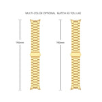 Three Beads Stainless Steel Folding Buckle Integrated Watch Band, For Google Pixel Watch 4 / Watch 3 45mm