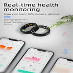 R20 SIZE 10 Smart Ring, Support Heart Rate / Blood Oxygen / Sleep Monitoring / Multiple Sports Modes