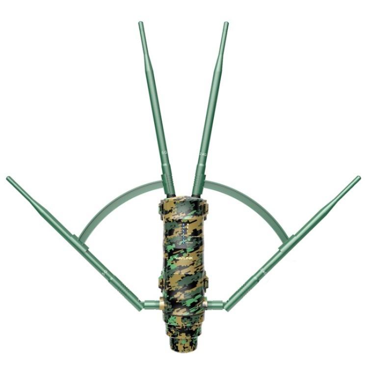 مقوي واي فاي WAVLINK WN572HP3 مع هوائيات عالية الكسب باور أوفر إيثرنت AC1200 ثنائي النطاق، قابس أمريكي، قابس أوروبي، قابس بريطاني، قابس أسترالي