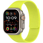 Litchi Texture Magnetic Silicone Watch Band, For Apple Watch 46mm / 49mm / 45mm / 44mm, For Apple Watch 42mm / 41mm / 40mm / 38mm