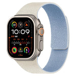 Litchi Texture Magnetic Silicone Watch Band, For Apple Watch 46mm / 49mm / 45mm / 44mm, For Apple Watch 42mm / 41mm / 40mm / 38mm