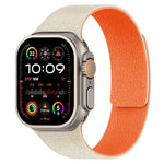 Litchi Texture Magnetic Silicone Watch Band, For Apple Watch 46mm / 49mm / 45mm / 44mm, For Apple Watch 42mm / 41mm / 40mm / 38mm