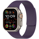 Litchi Texture Magnetic Silicone Watch Band, For Apple Watch 46mm / 49mm / 45mm / 44mm, For Apple Watch 42mm / 41mm / 40mm / 38mm