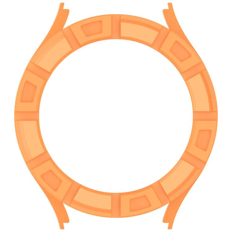 Armour Hollow TPU Watch Protective Case, For Samsung Galaxy Watch 7 40mm