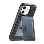 Suteni M3 Card Bag MagSafe Cowhide Texture Leather Phone Case, For iPhone 13 Pro Max, For iPhone 13 Pro, For iPhone 13, For iPhone 12, For iPhone 12 Pro Max, For iPhone 12 Pro