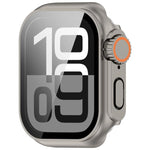 Change to Ultra 49mm Tempered Film Integrated PC Button Watch Case, For Apple Watch Series 6 / 5 / 4 & SE 44mm, For Apple Watch Series 6 / 5 / 4 & SE 40mm, For Apple Watch Series 11 / 10 46mm, For Apple Watch Series 11 / 10 42mm                        ...