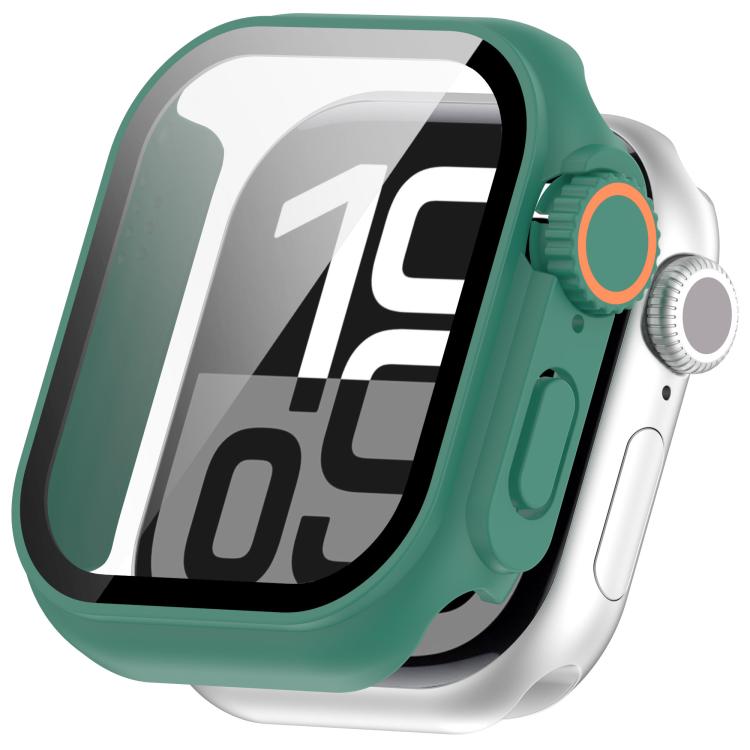 Change to Ultra 49mm Tempered Film Integrated PC Button Watch Case, For Apple Watch Series 6 / 5 / 4 & SE 44mm, For Apple Watch Series 6 / 5 / 4 & SE 40mm, For Apple Watch Series 11 / 10 46mm, For Apple Watch Series 11 / 10 42mm                        ...