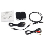 2 in 1 Fiber Optic Bluetooth 5.0 Audio Receiver/Transmitter, black