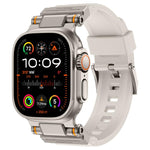 Kalebol Outdoor Explorer Metal Connector TPU Watch Band, For Apple Watch 46mm / 49mm / 45mm / 44mm