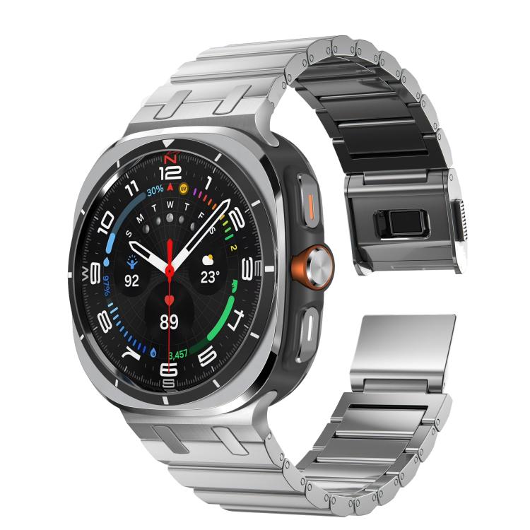 One Bead Titanium Metal Watch Band, For Samsung Galaxy Watch Ultra 47mm / Ultra 2025