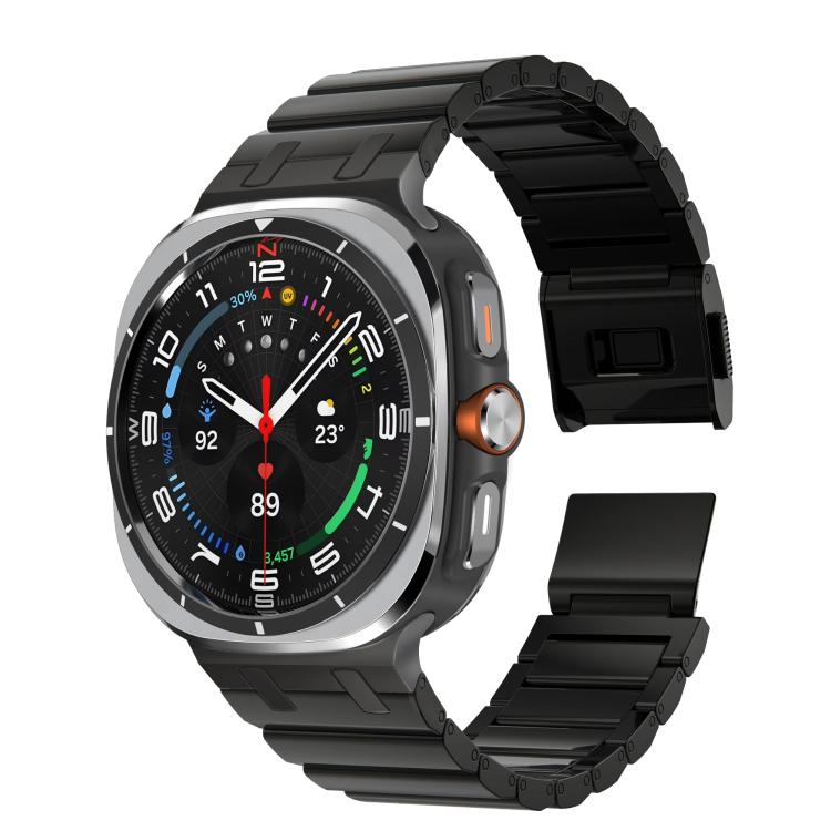 One Bead Titanium Metal Watch Band, For Samsung Galaxy Watch Ultra 47mm / Ultra 2025