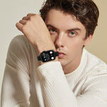 Small Waist Slingshot Buckle Steel Watch Band, For Apple Watch 46mm / 49mm / 45mm / 44mm, For Apple Watch 42mm / 41mm / 40mm / 38mm