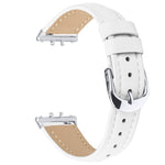 Slim Genuine Leather Watch Band, For Samsung Galaxy Fit3