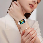 Slim Genuine Leather Watch Band, For Samsung Galaxy Fit3