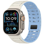 Mountain Armor Magnetic Silicone Watch Band, For Apple Watch 46mm / 49mm / 45mm / 44mm, For Apple Watch 42mm / 41mm / 40mm / 38mm